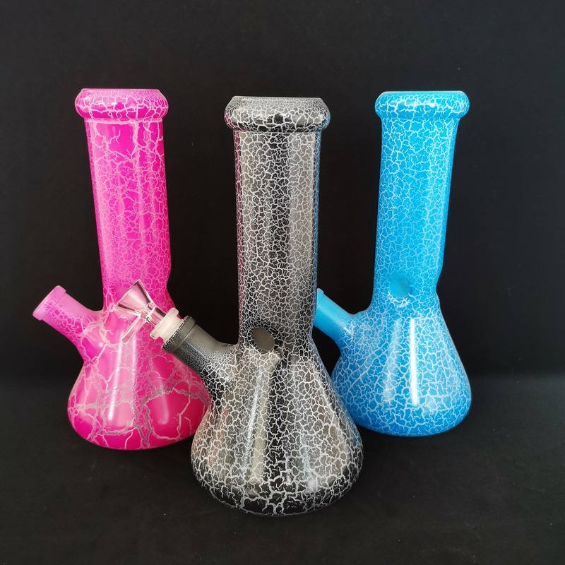 12-inches-Sandblast-tall-beaker-glass-bong-smoking-water-pipe-wholesale-2