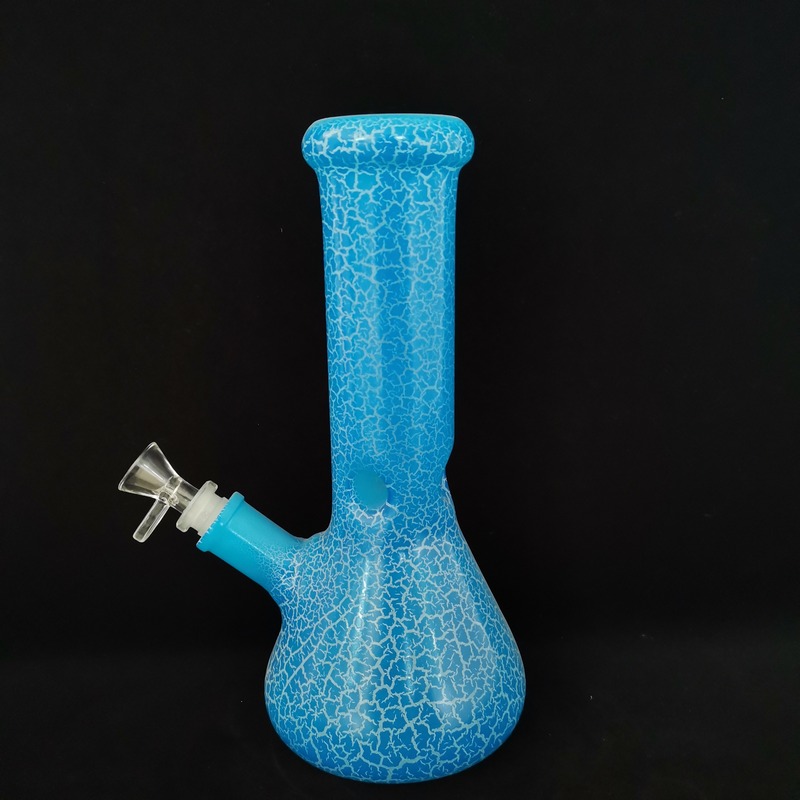 12-inches-Sandblast-tall-beaker-glass-bong-smoking-water-pipe-wholesale-3